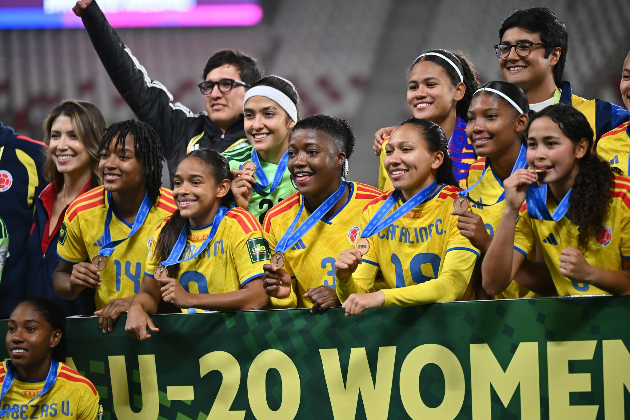 Colombia logra el bronce del Mundial Sub-20 femenino tras vencer a Italia