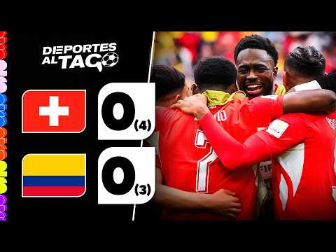 Colombia vs. Suiza en octavos: horarios y dónde ver el partido
