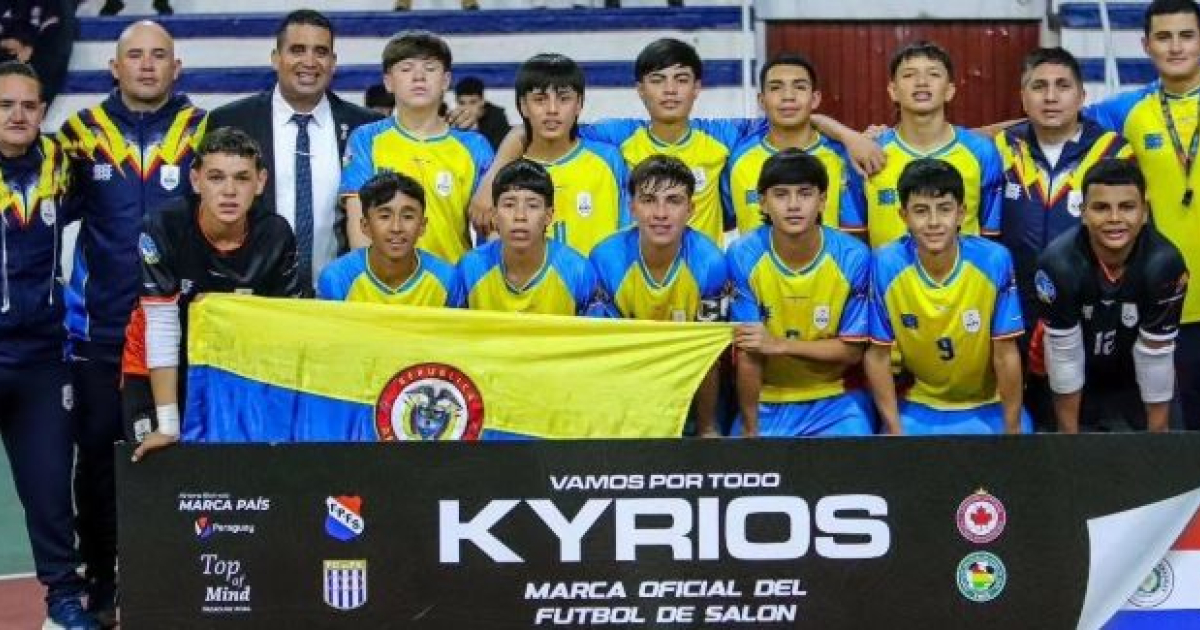 Colombia y Paraguay disputan las semifinales del Mundial Sub-15 de Microfútbol