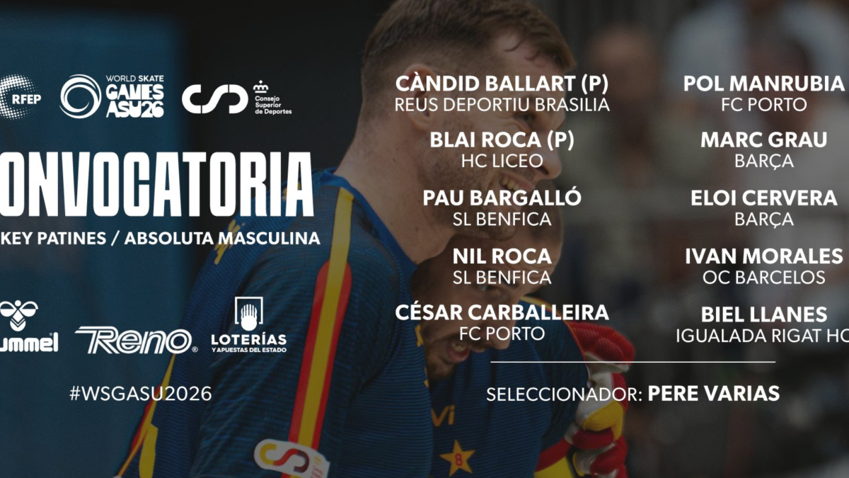 España anuncia su nómina para el Mundial: retorno de Bargalló y debut de Llanes