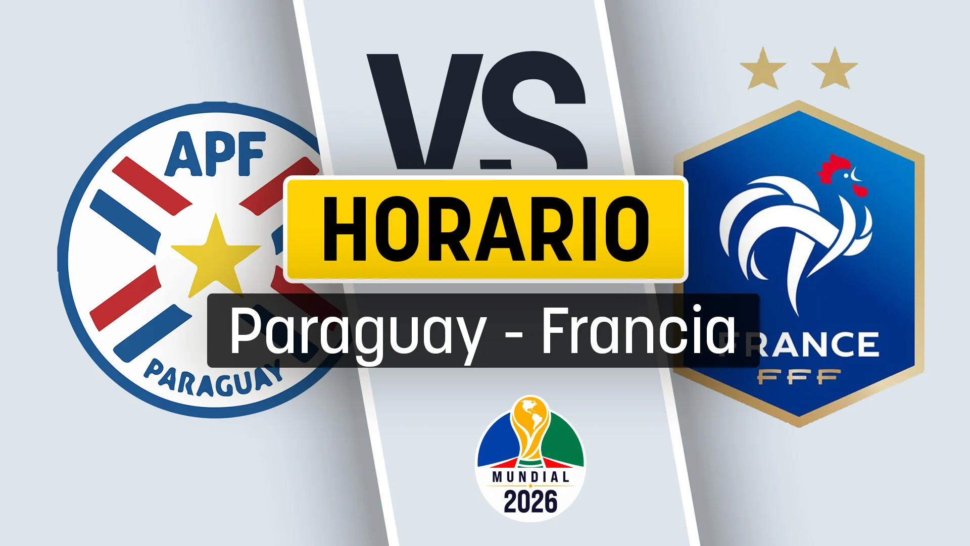 Francia vs Paraguay en octavos del Mundial 2026: horario y dónde verlo