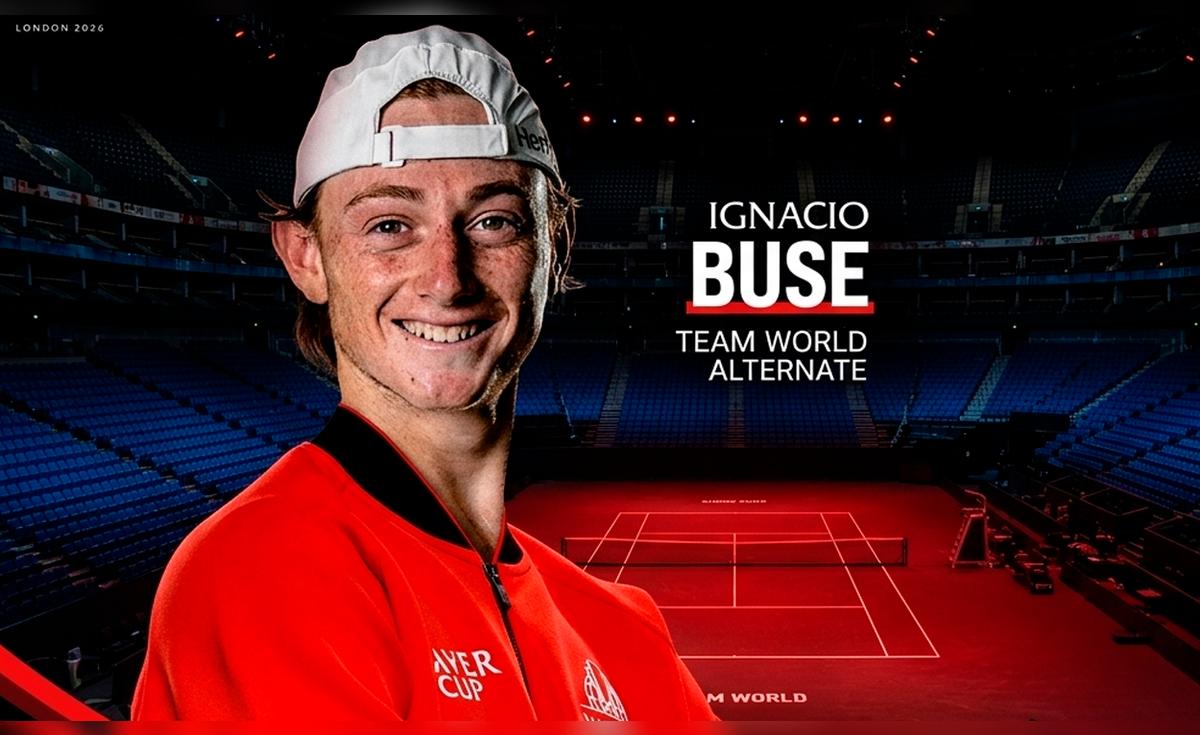 Ignacio Buse hace historia: convocado a la Laver Cup 2026