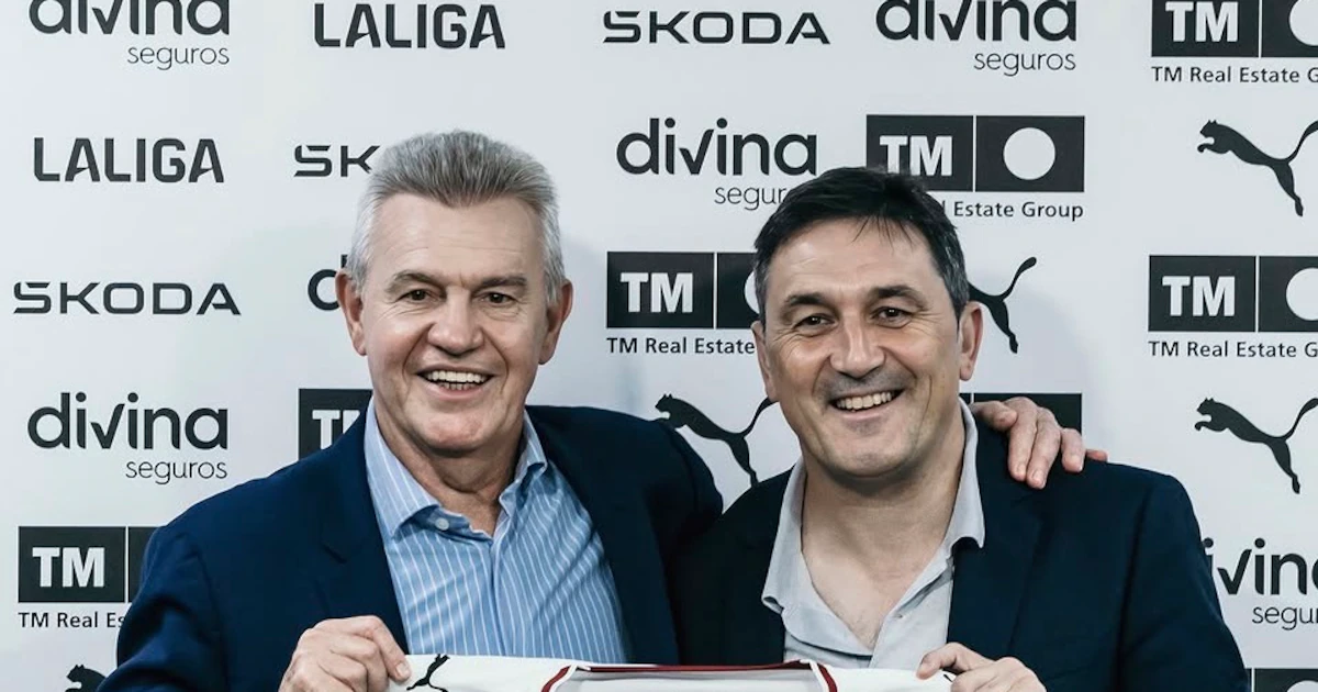 Javier Aguirre regresa a La Liga como nuevo DT del Valencia CF