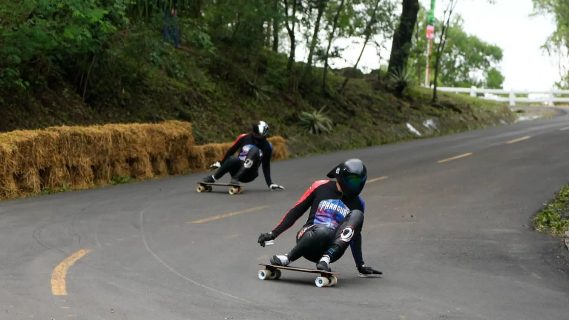 Los gemelos Olmedo representaron a Paraguay en el Mundial de Skate
