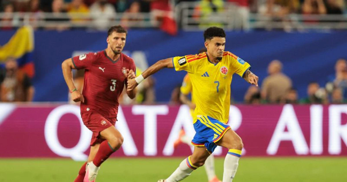 Luis Díaz es el tercer atacante más veloz del Mundial 2026