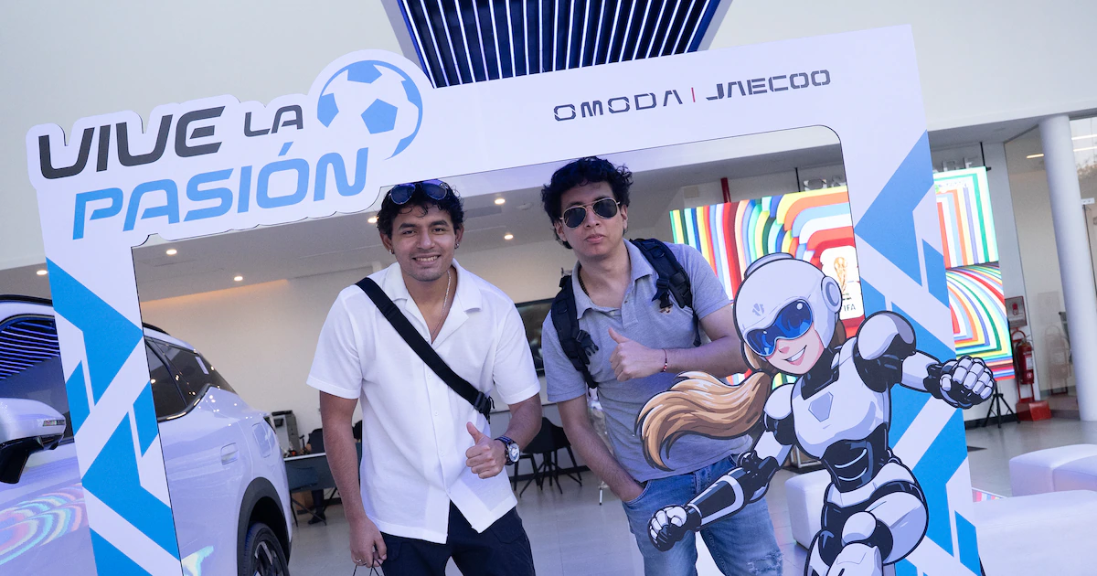Omoda & Jaecoo transforma sus tiendas en centros de entretenimiento durante el Mundial