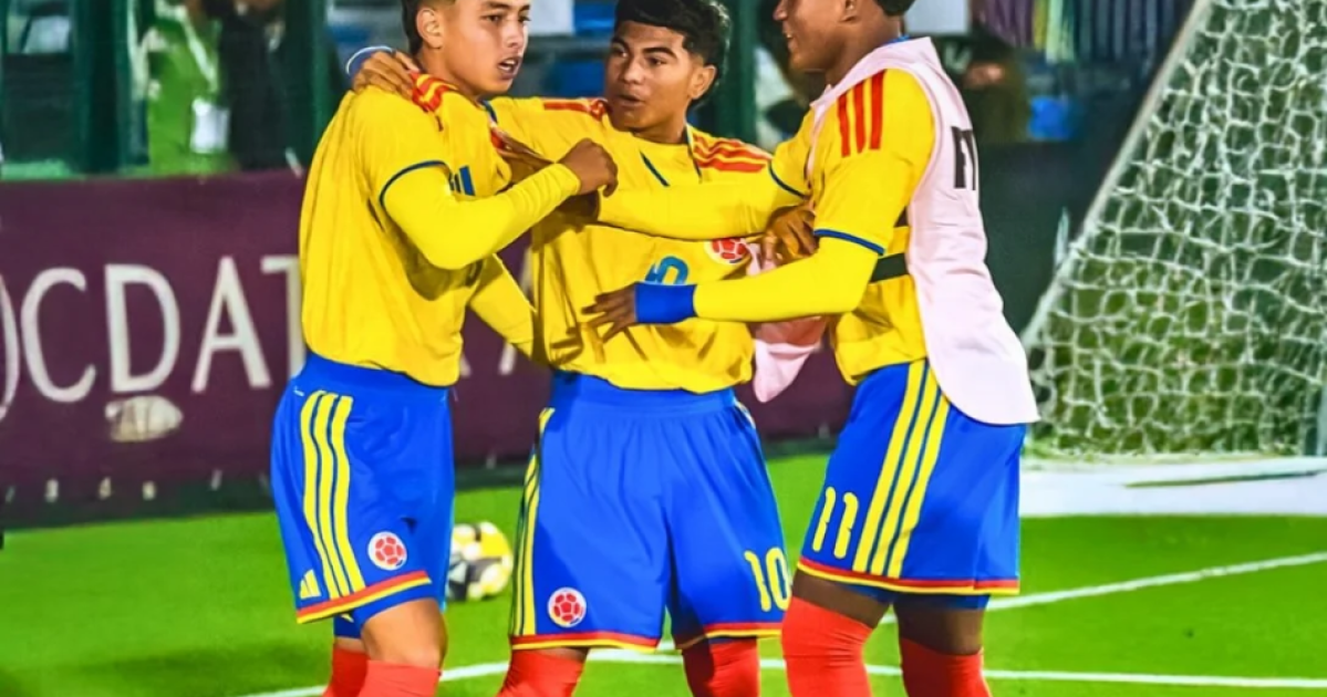 Sub-15: Colombia cierra en octavo lugar en debut de torneo FIFA